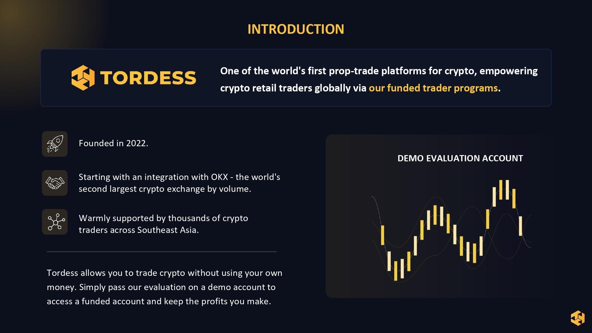 Tordess Pitch Deck